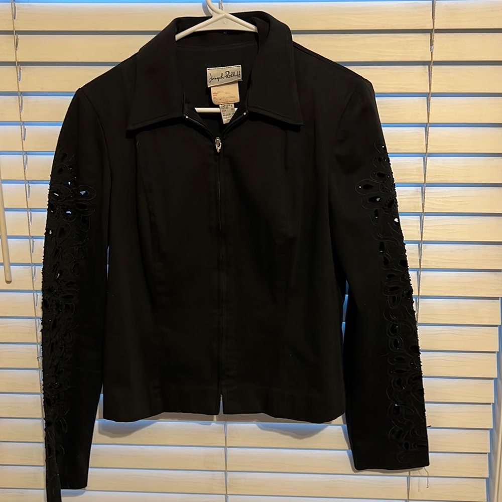 Joseph Ribkoff short jacket with cut out sleeves